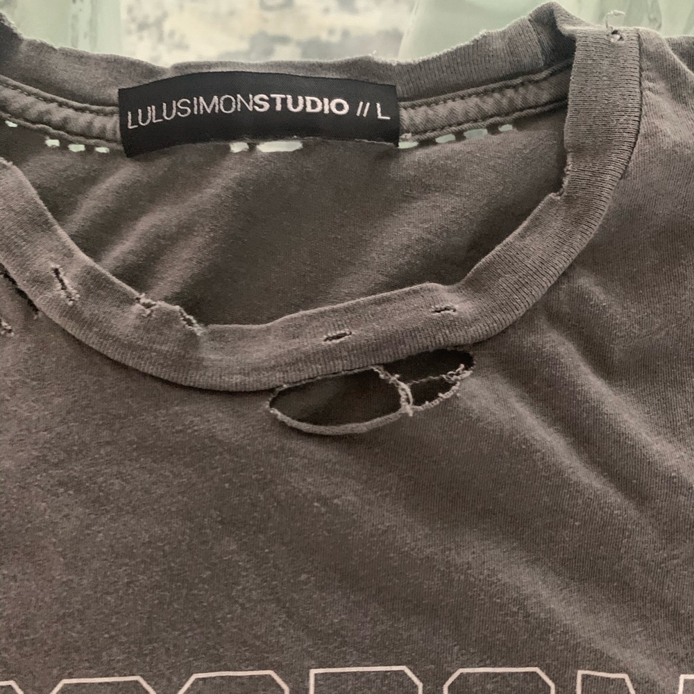 VICI Freedom Eagle Distressed Cotton Tee L - Picture 7 of 7